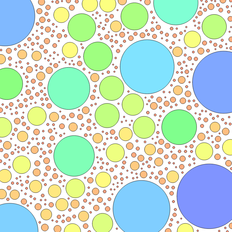 Laying circles #7 static token preview
