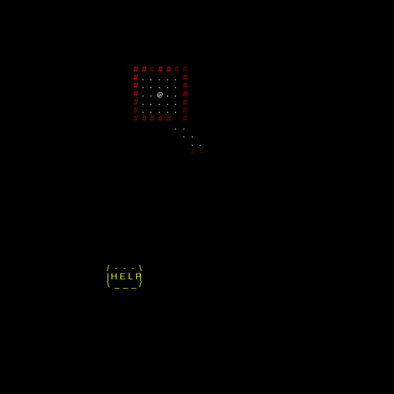 ascii dungeons horror #1 static token preview
