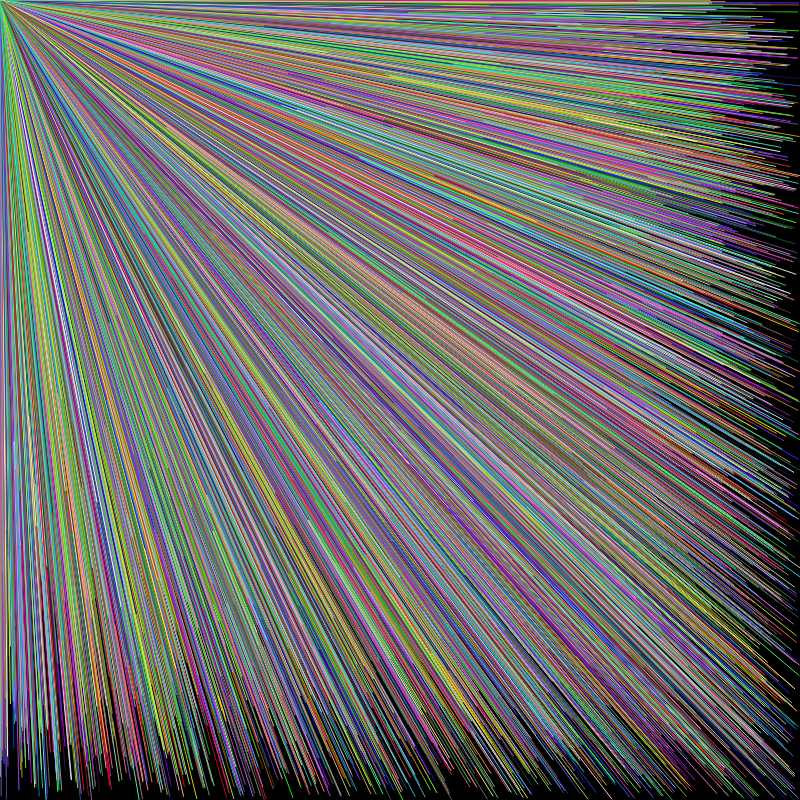 Colorful Lines #4 static token preview