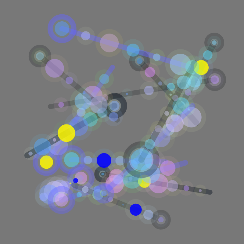 Transient Abstract Bubble Machine #16 static token preview