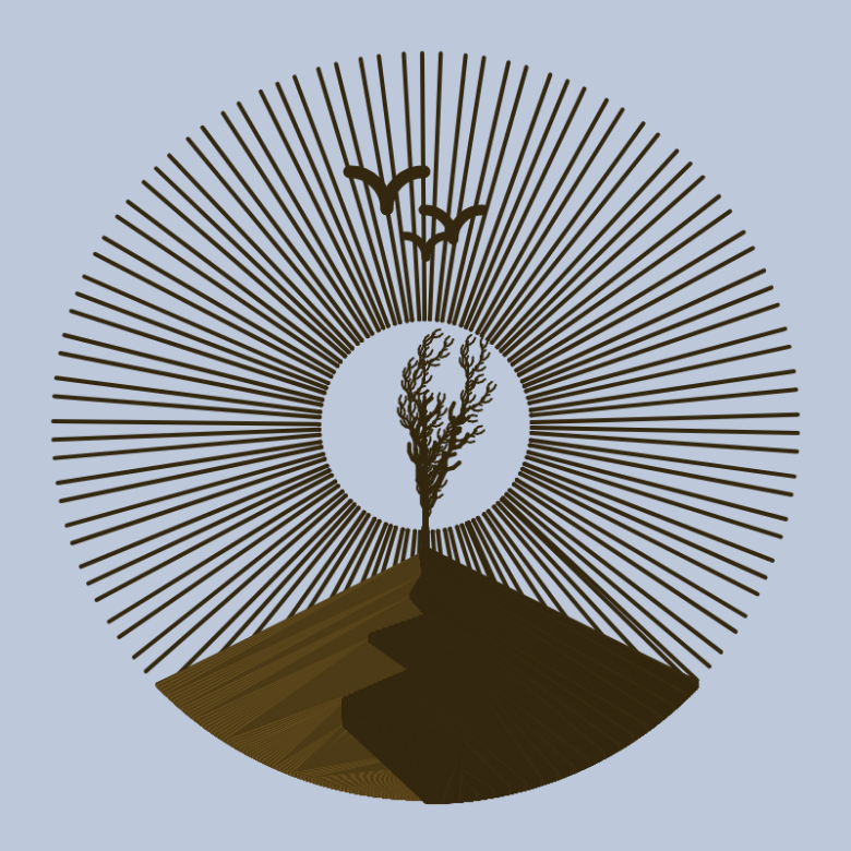 Circular Landscape #8 static token preview