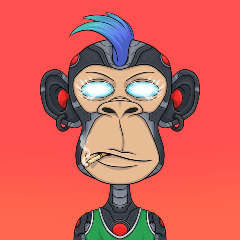 chimpantez #809 static token preview