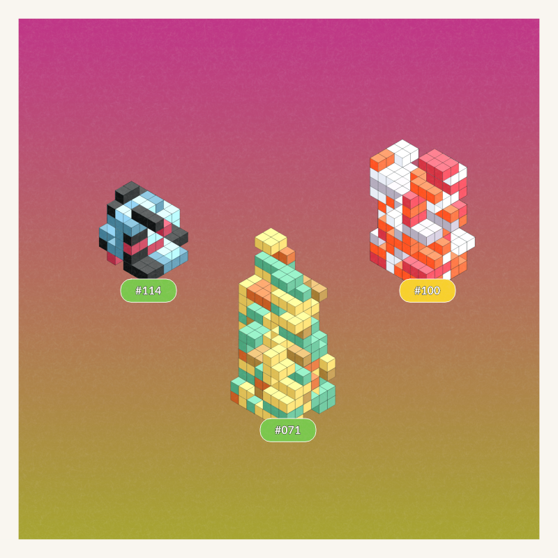 Pokeblocks Squad #19 static token preview