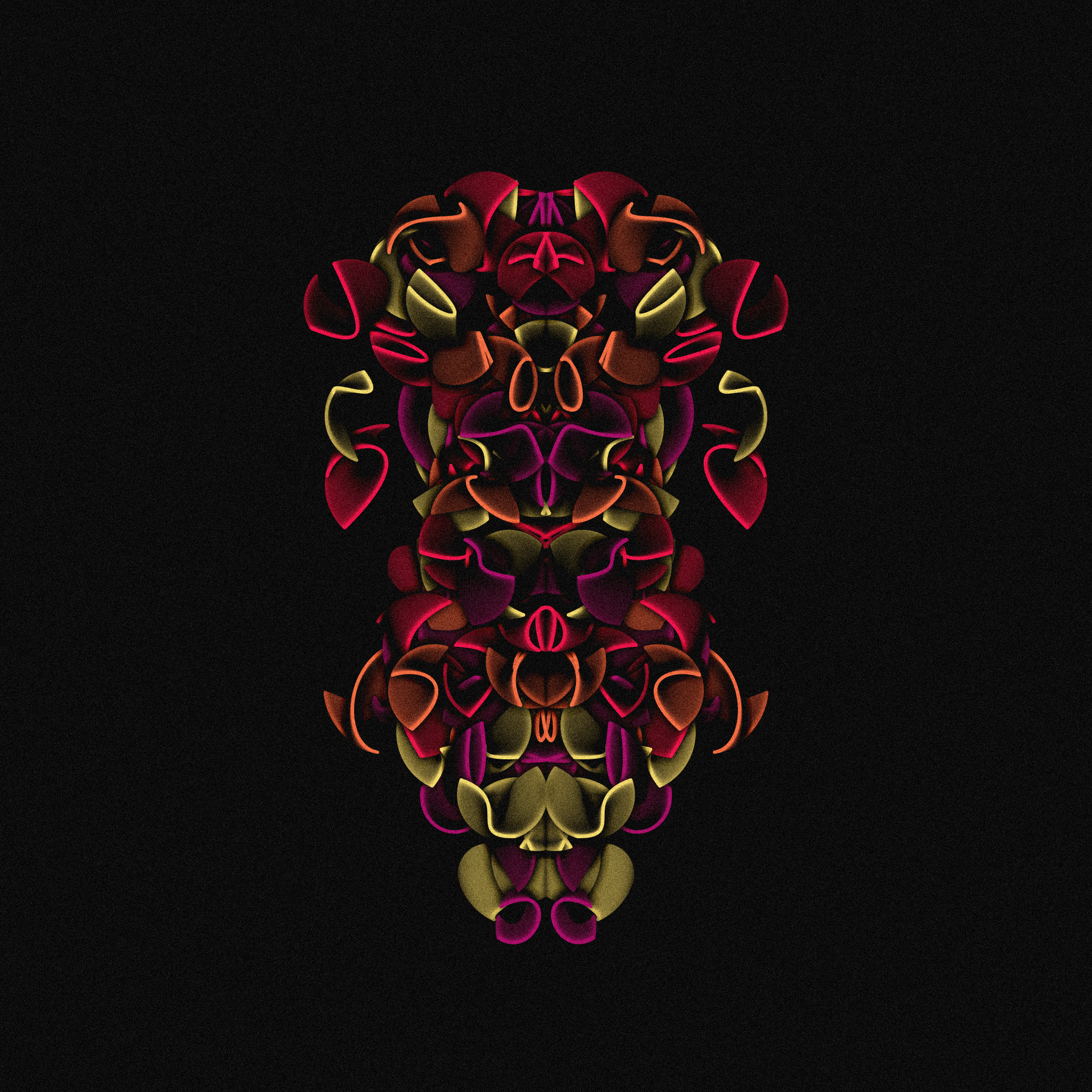 Pareidolic Masks #18 static token preview