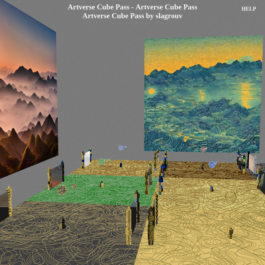 Artverse Cube Pass #24 static token preview