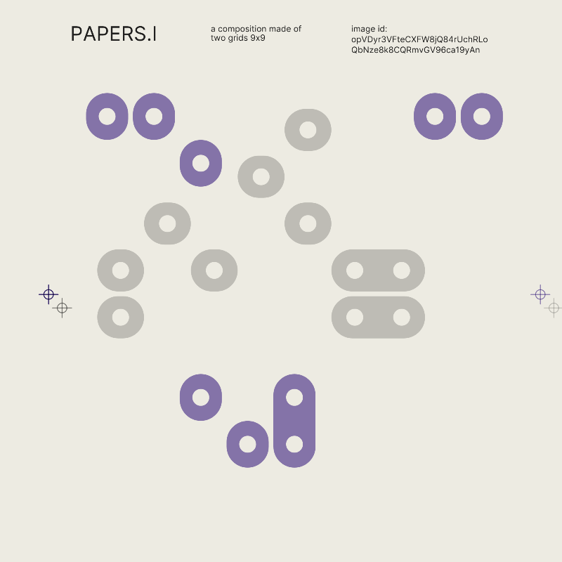 PAPERS.I #17 static token preview