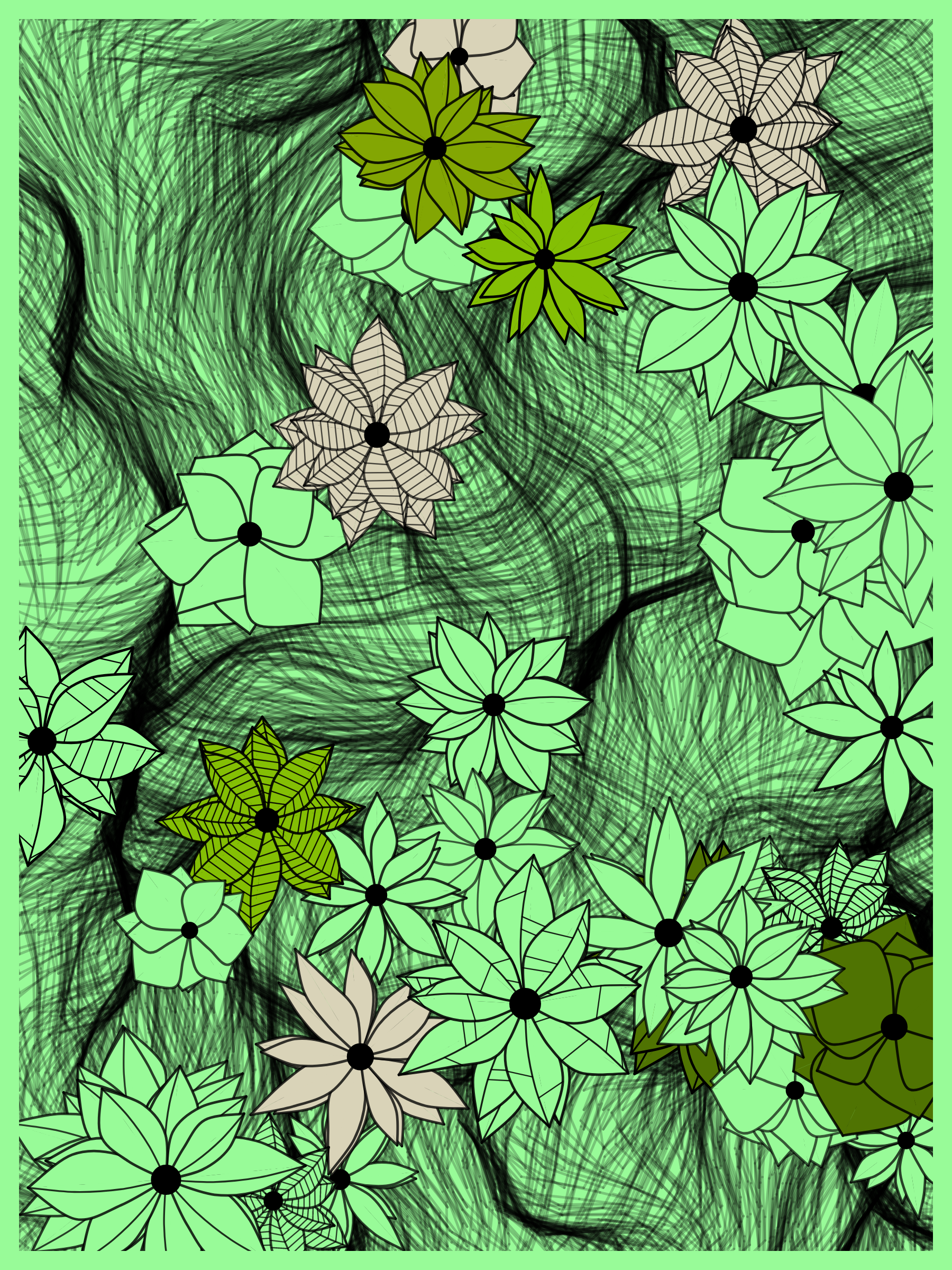 Flowers #3 static token preview