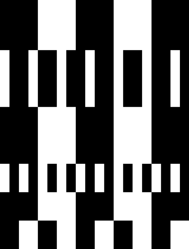 B&W Lines #5 static token preview