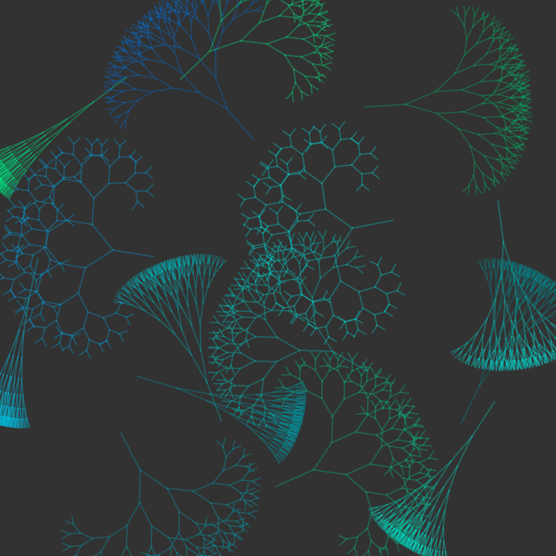 Fractal Swarm #21 static token preview