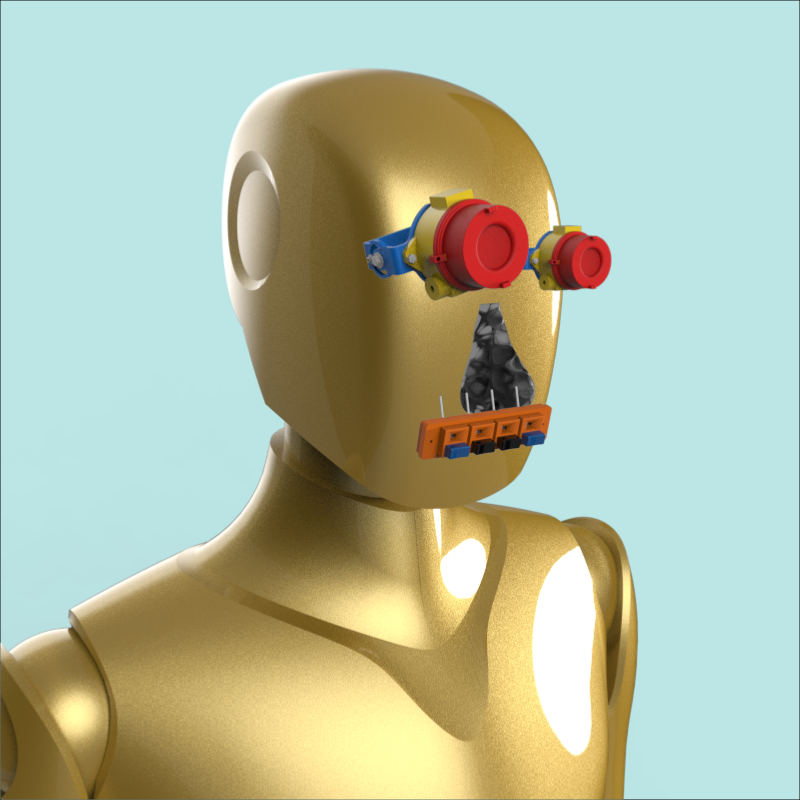 FXHASH ROBO AVATAR collection 1st sale #16 static token preview