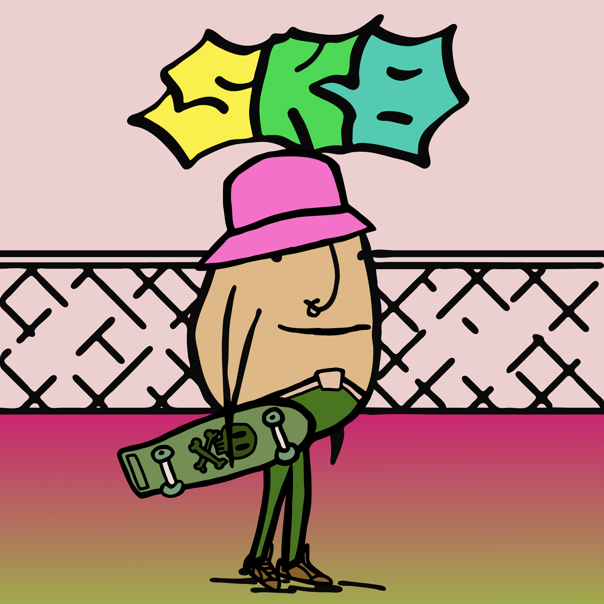 Skater Egg #12 static token preview
