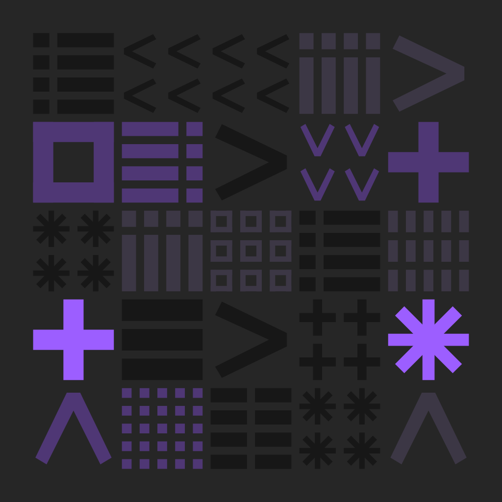 Sashiko ^ . ! - * ▪️ #16 static token preview