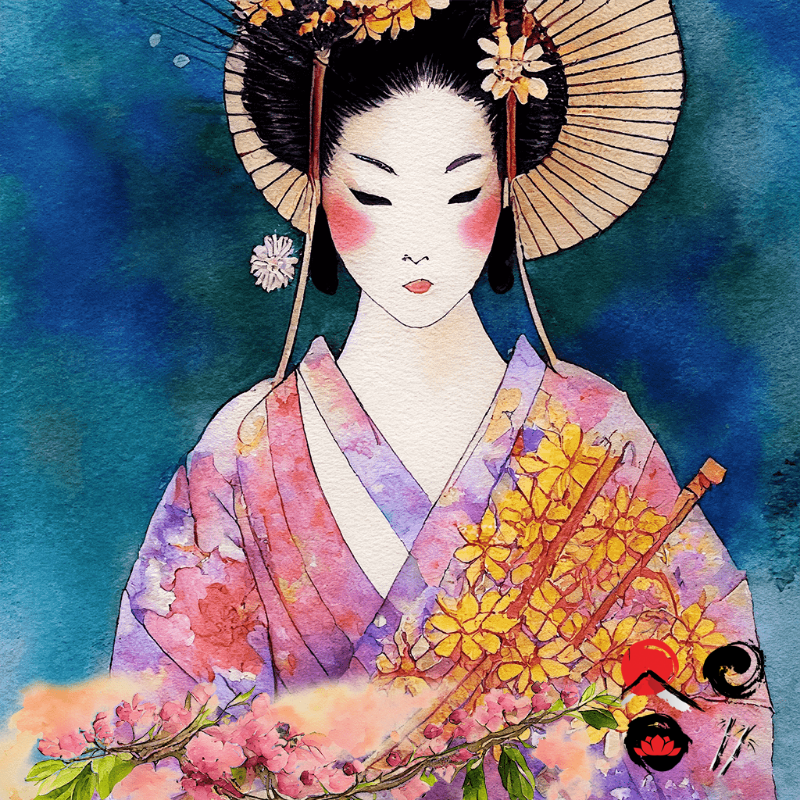 Old Geisha #9 static token preview