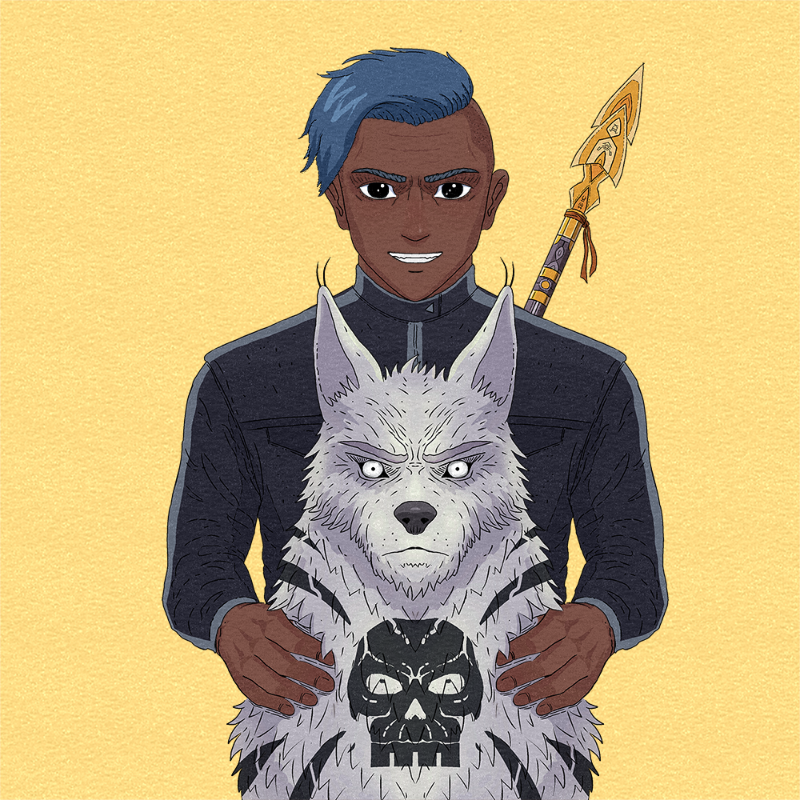 Keenan & Kiki #7 static token preview