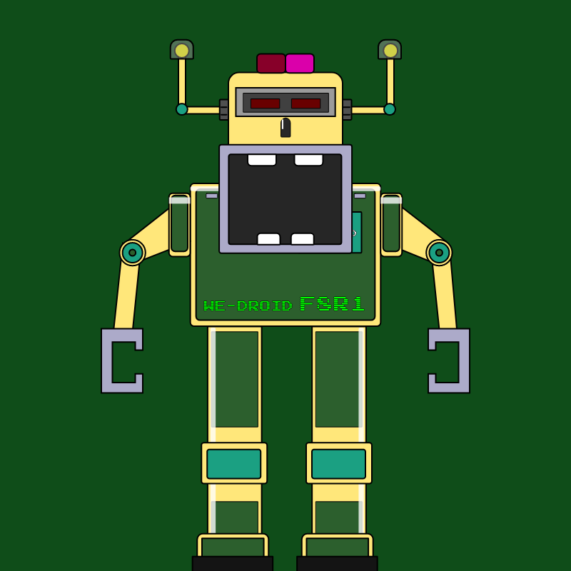 WE-DROIDs #21 static token preview