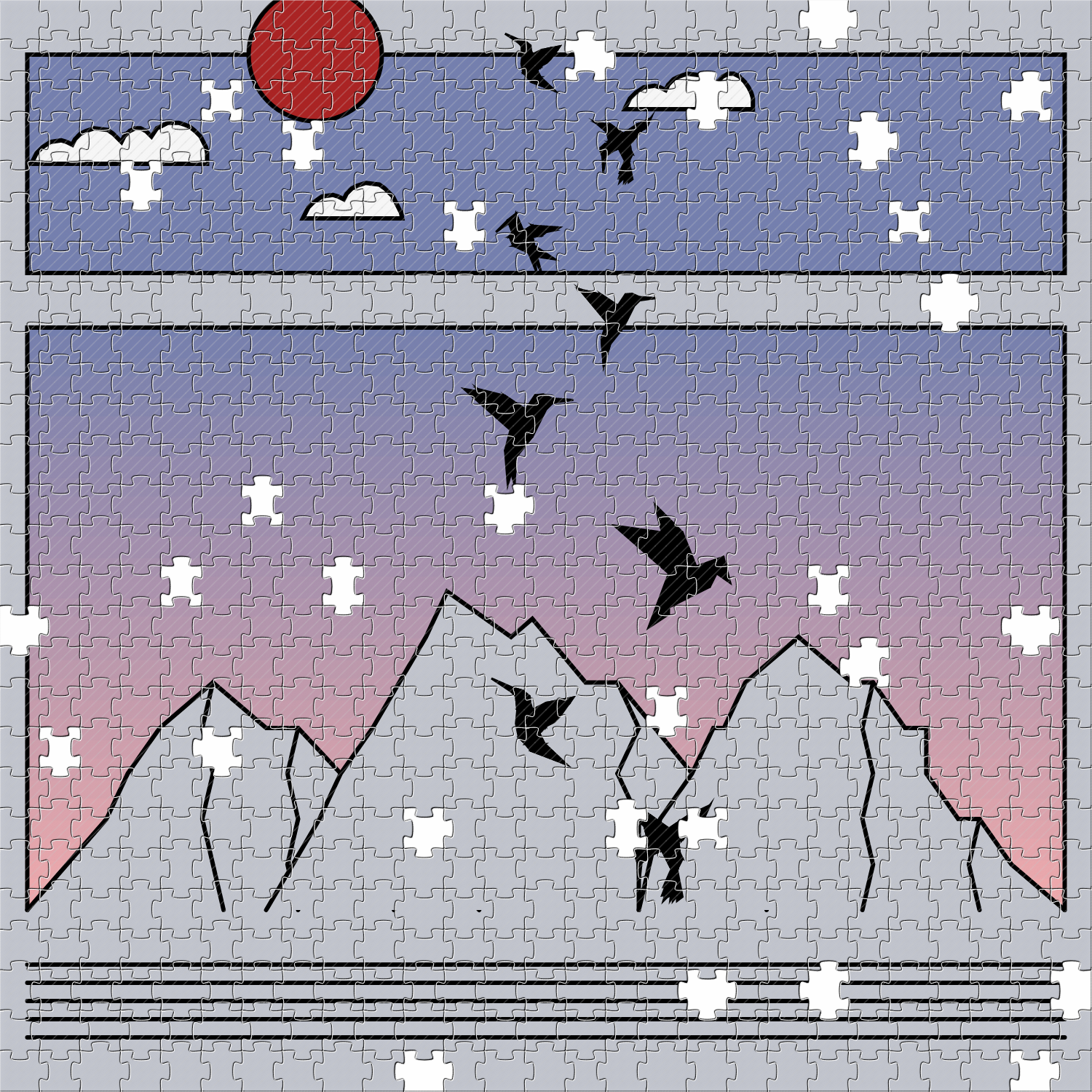 Puzzles & Birds #22 static token preview
