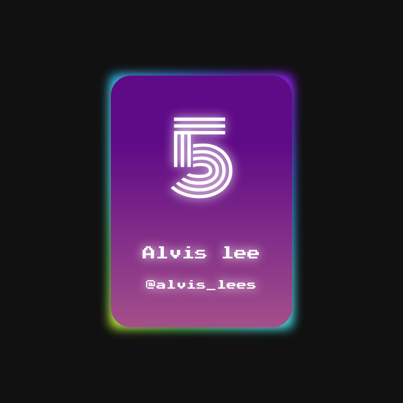 Collectible cards pack No.1 #3 static token preview