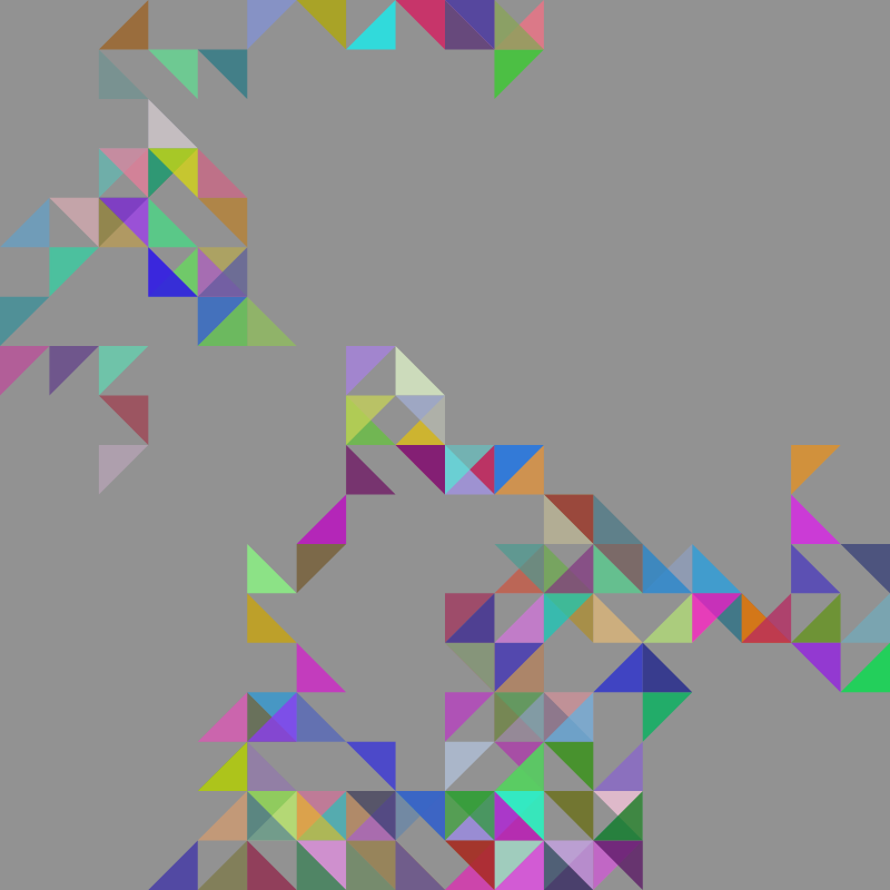 Traveling Triangles #6 static token preview