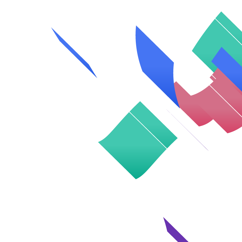 Composition #1 Ribbons #21 static token preview