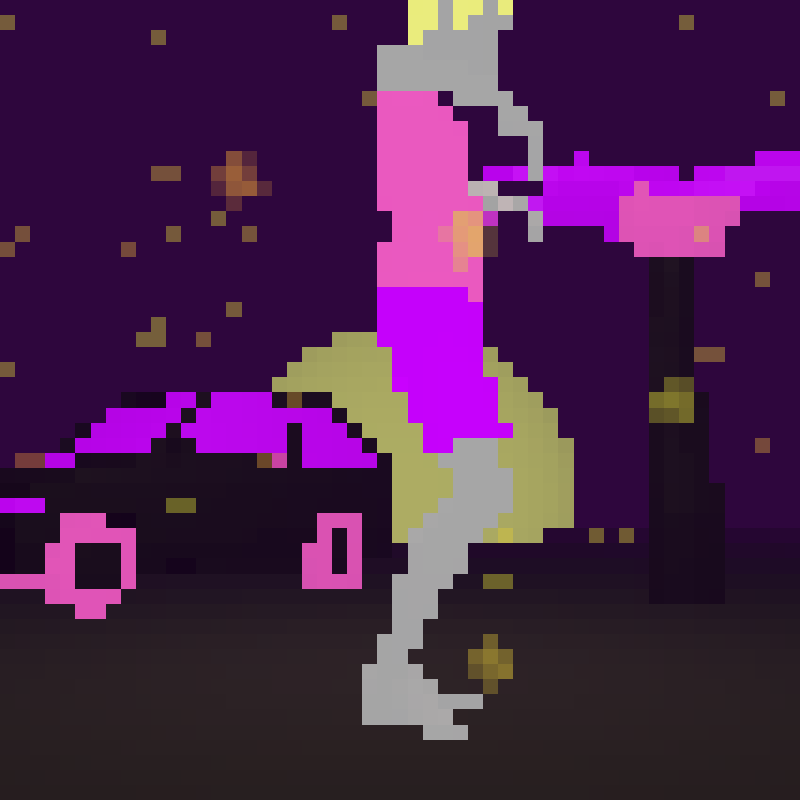 Sunset Dancers #16 static token preview