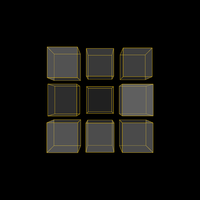 Boxed Spaces #7 static token preview