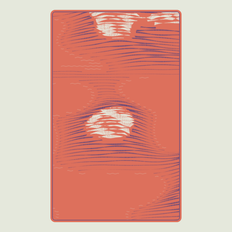 Topographic Playing Card #15 static token preview