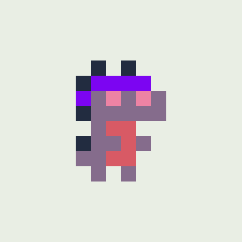 Coded Tiny Dinos #445 static token preview