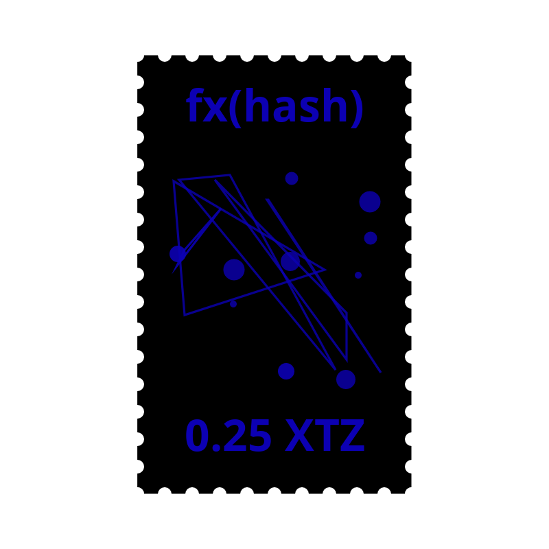 Postage Stamp #21 static token preview