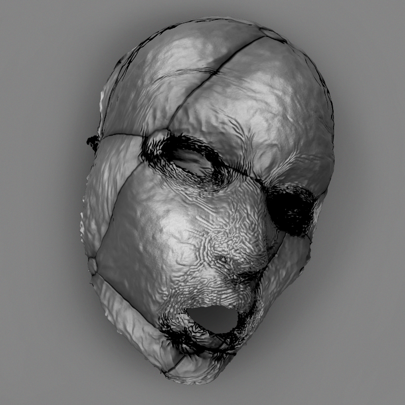 Minima Monochromy Mask #11 static token preview