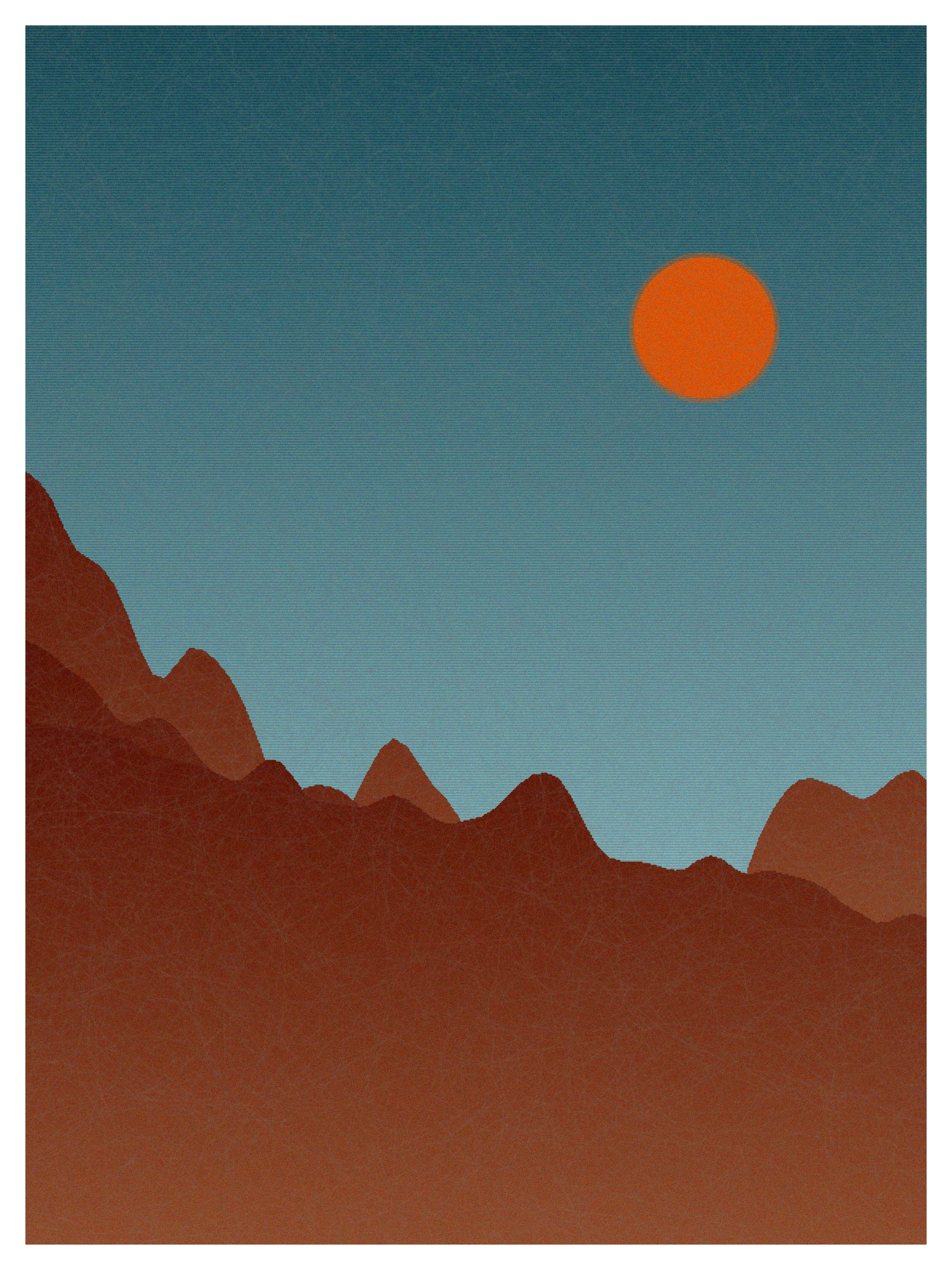 Mountain Glow #1 static token preview