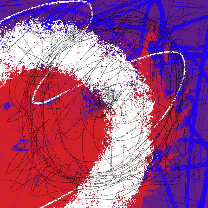 Arts of Chet Abstract 4 #12 static token preview
