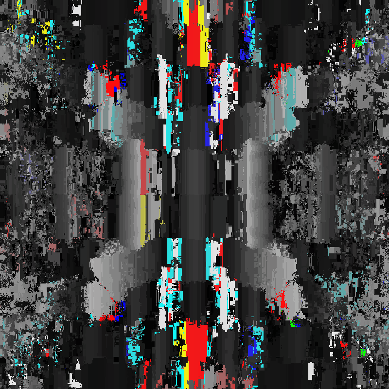 Glitchy feedback void #1 static token preview