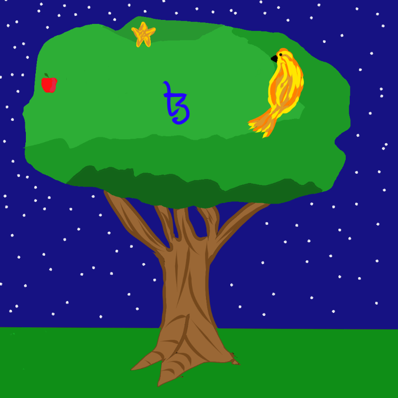 Tezos Trees #7 static token preview
