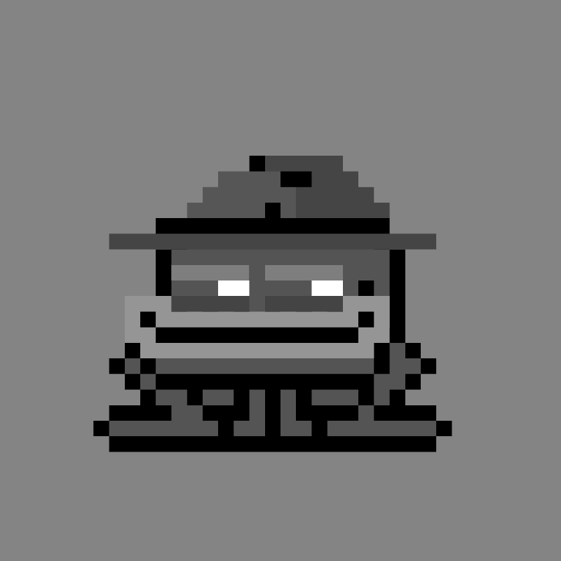 fx(Toadz) monochrome #14 static token preview