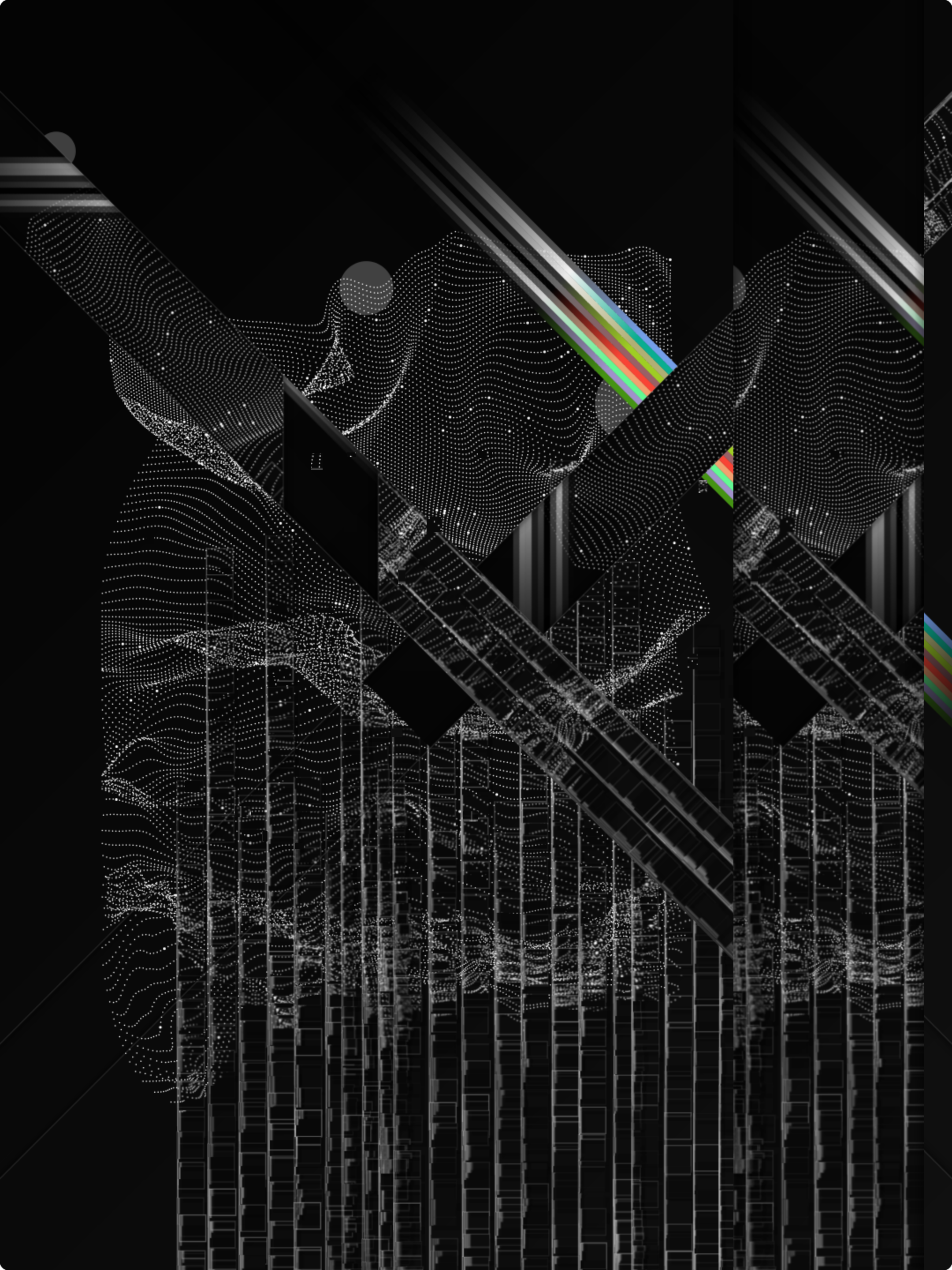 Fronteras en abstracto #18 static token preview