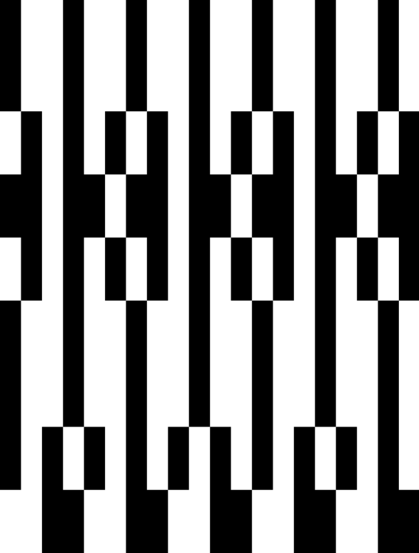 B&W Lines #6 static token preview
