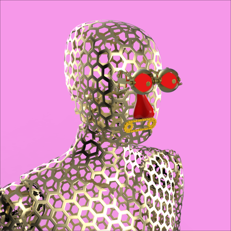 FXHASH ROBO AVATAR collection 1st sale #11 static token preview