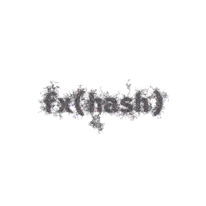 FXHASH Generative Logo #841 static token preview
