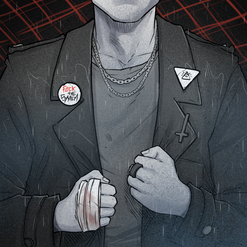 PUNX NOT DEAD #15 static token preview