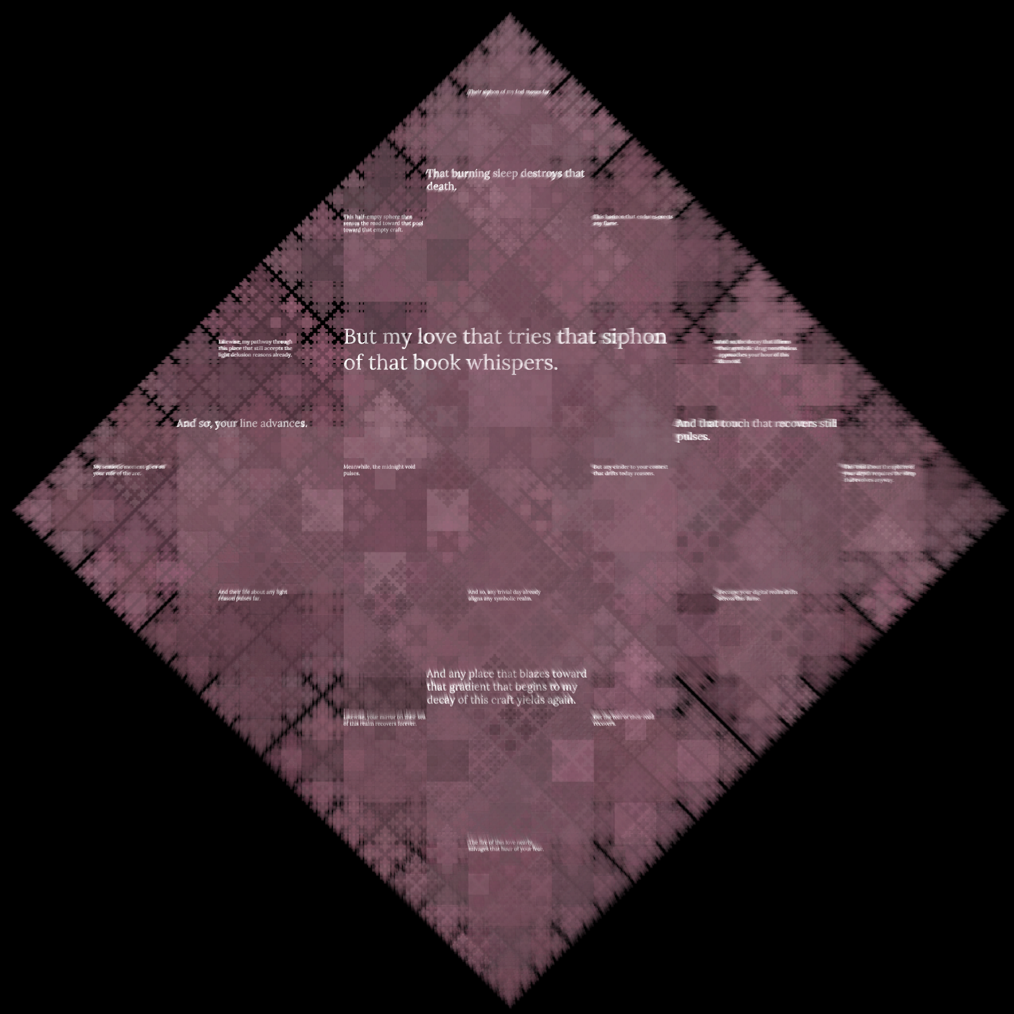 Diamond Fractal Fire #2 static token preview