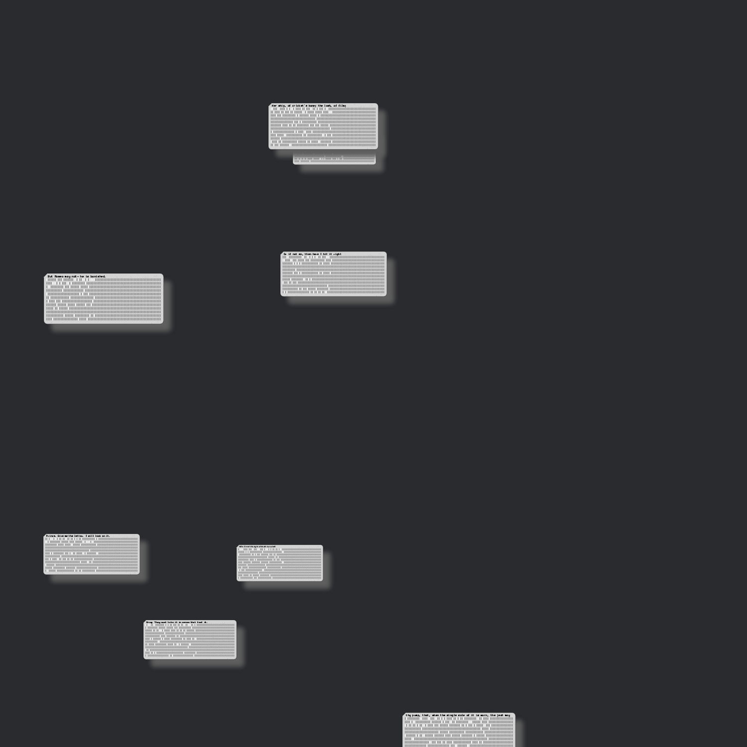 Romeo and Juliet on Punched Cards (Free) #20 static token preview