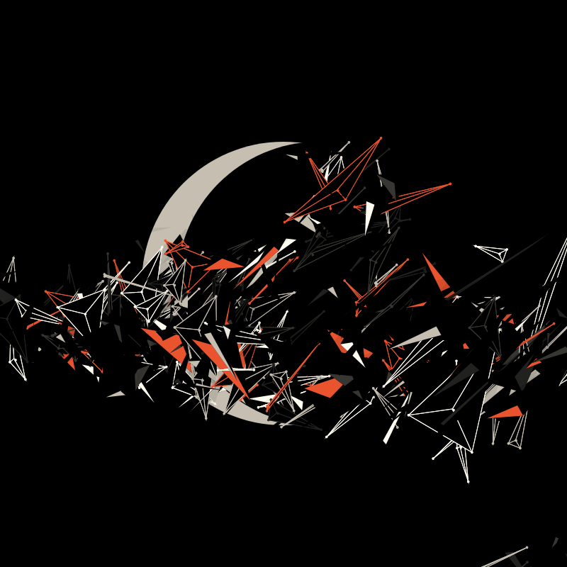 Machine 8: dark clouds #3 static token preview