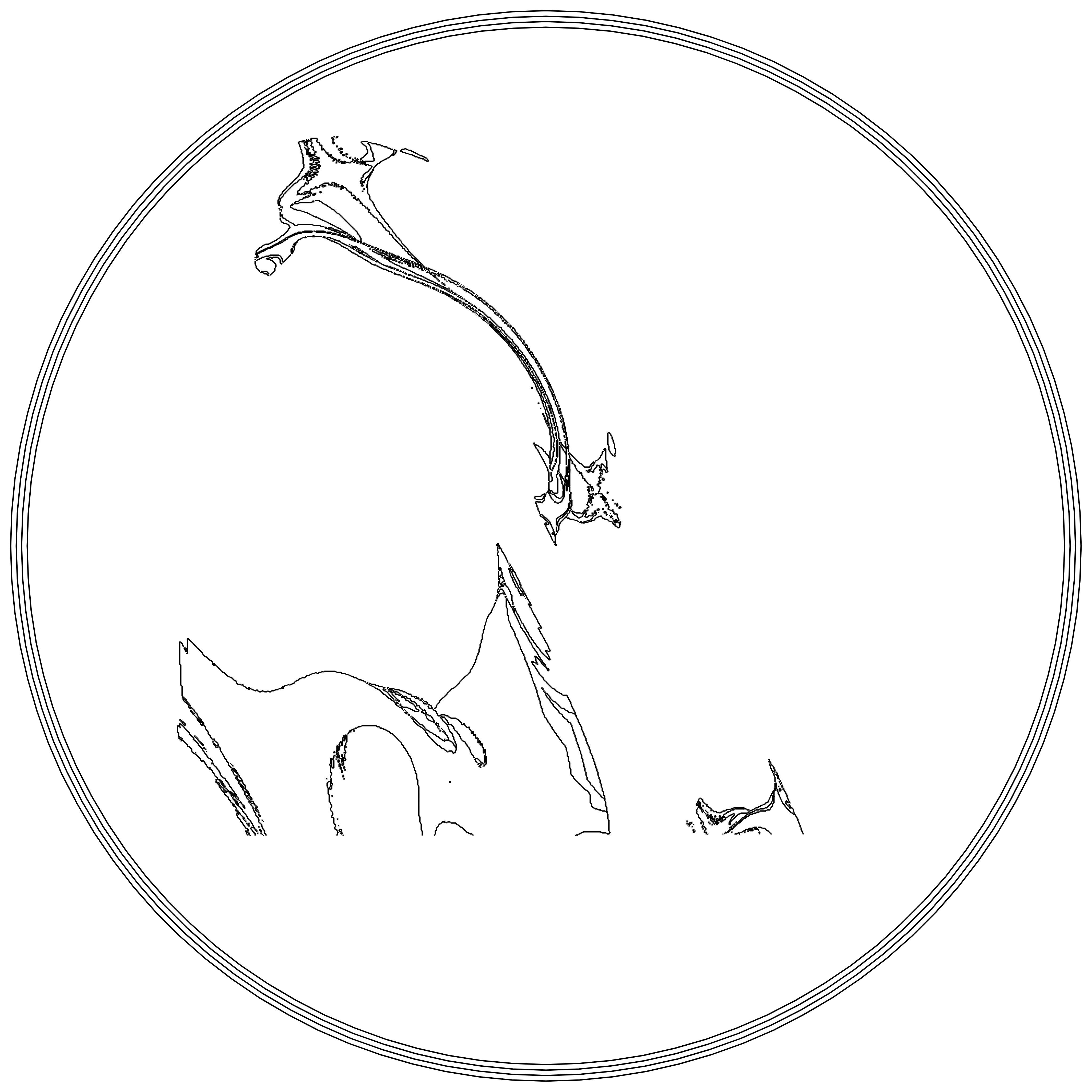 LL21 Fractal Contour #15 static token preview