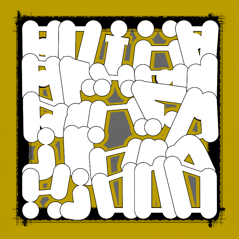 "Alphabetic signs" - (MatrixV2) #22 static token preview