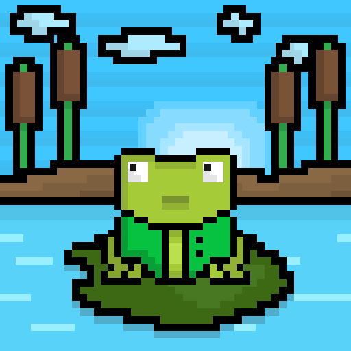 Pixel Frogs #24 static token preview