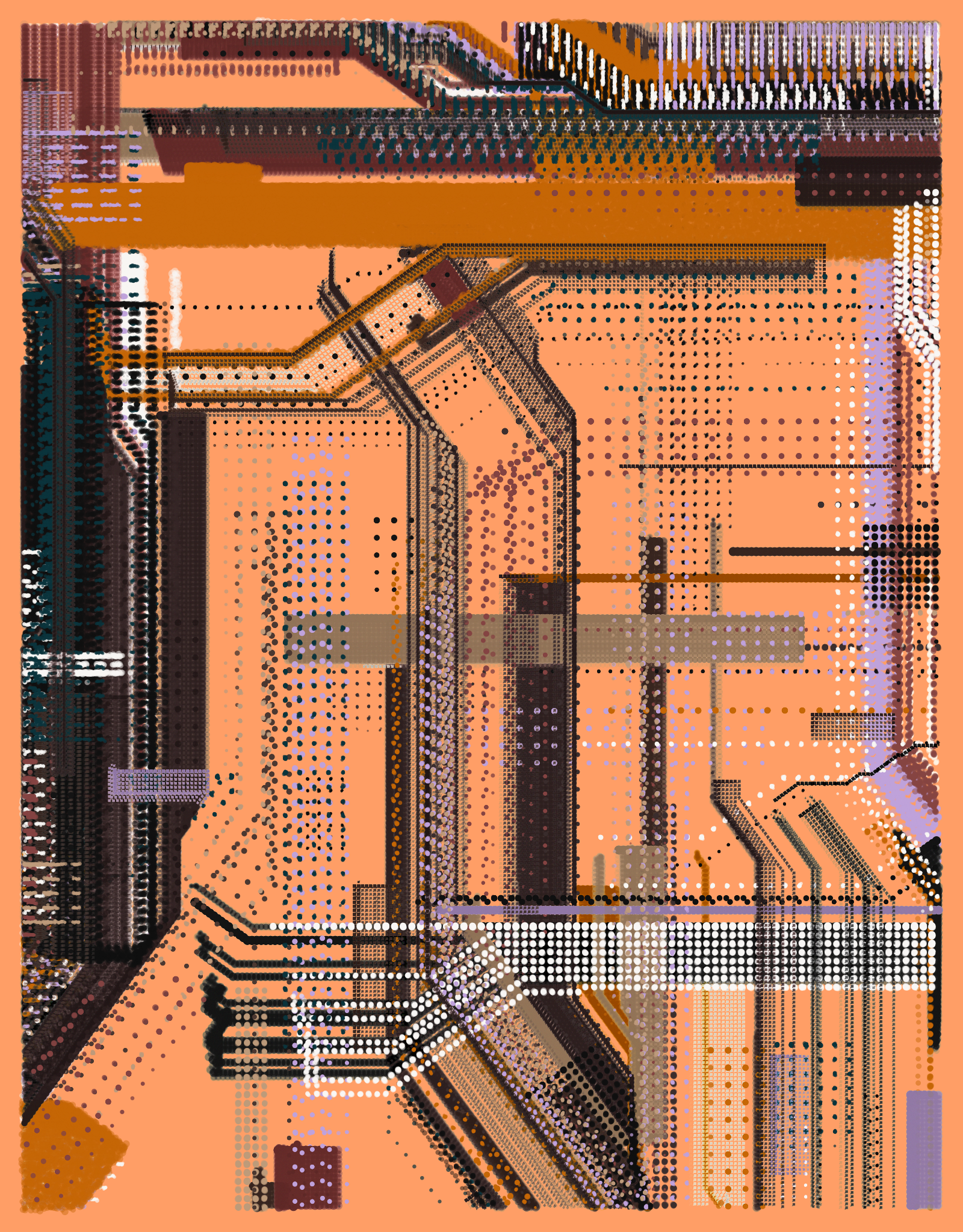 Artistic Circuits #11 static token preview