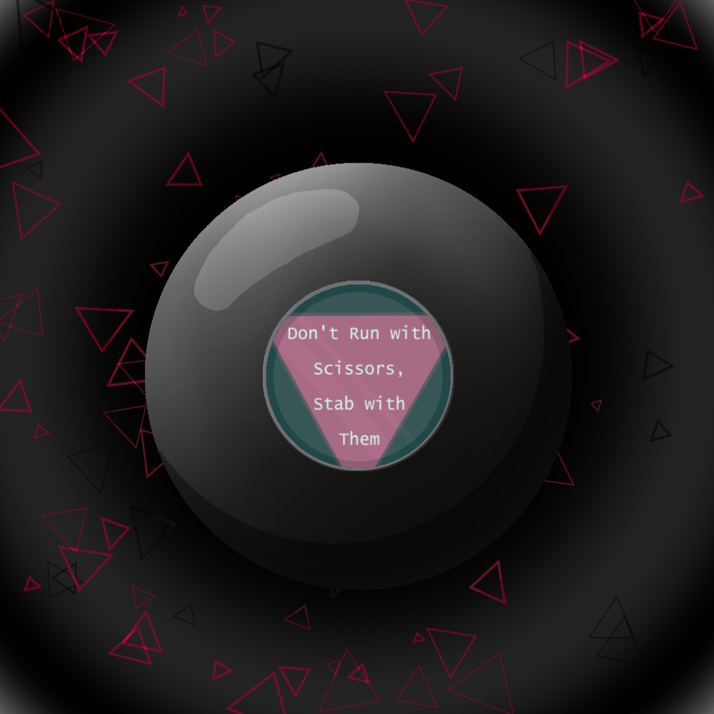 Malevolent 8 Ball #18 static token preview