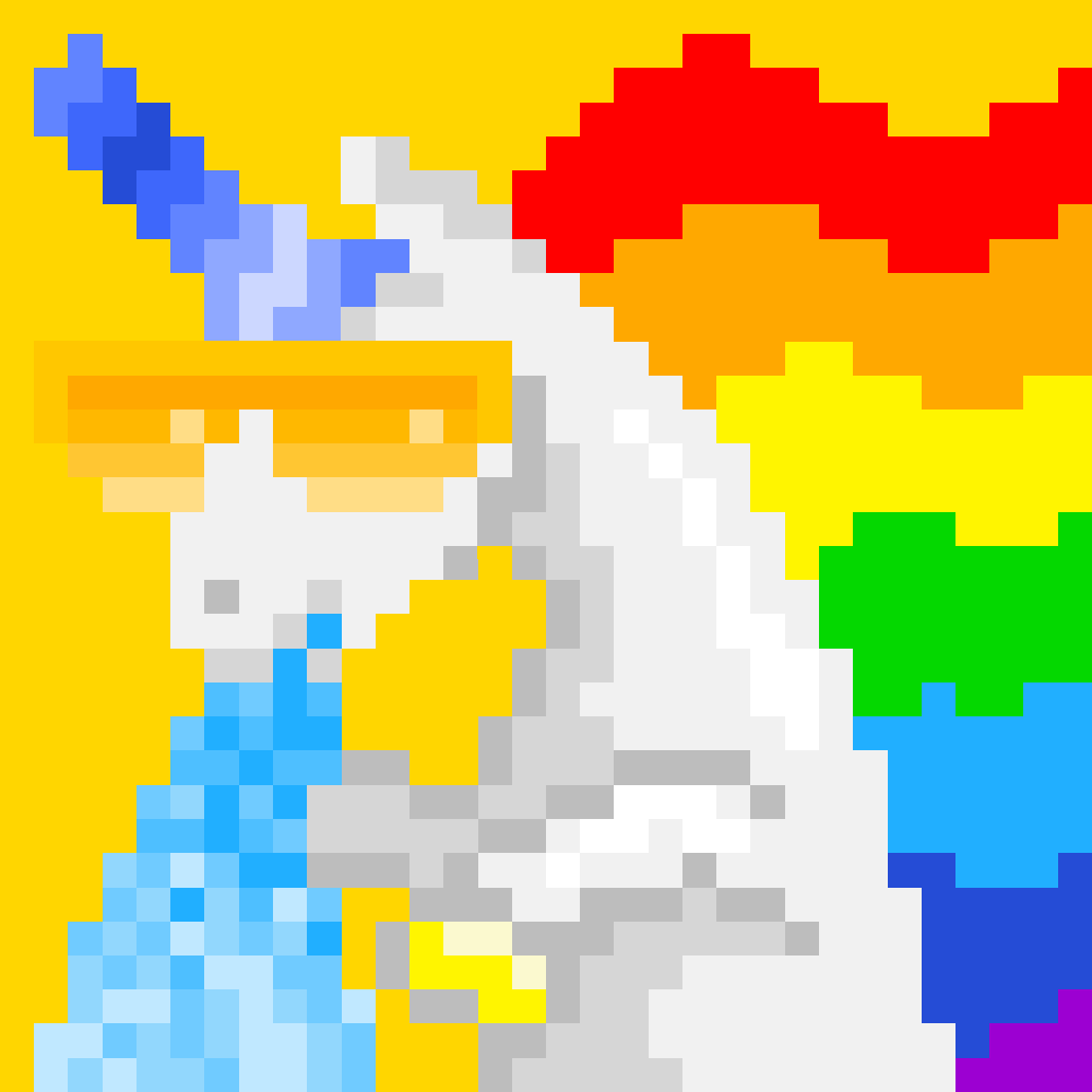 Unicorn #1595 static token preview