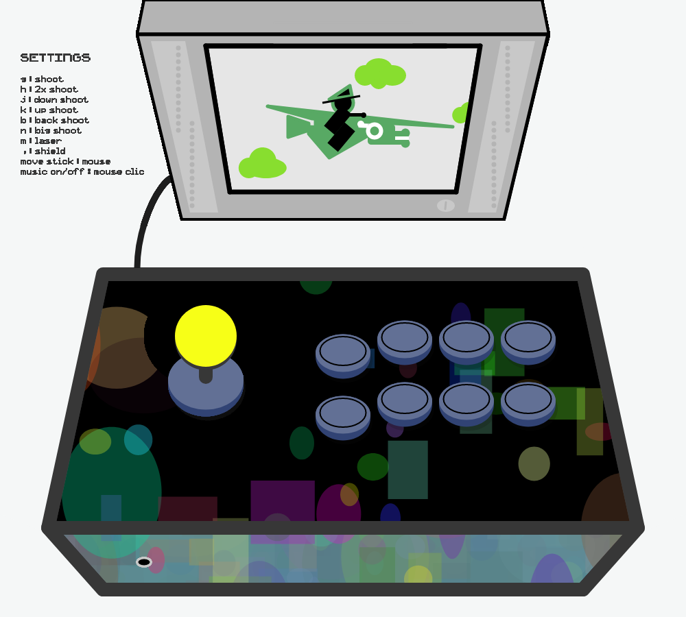 Arcade stick #23 static token preview