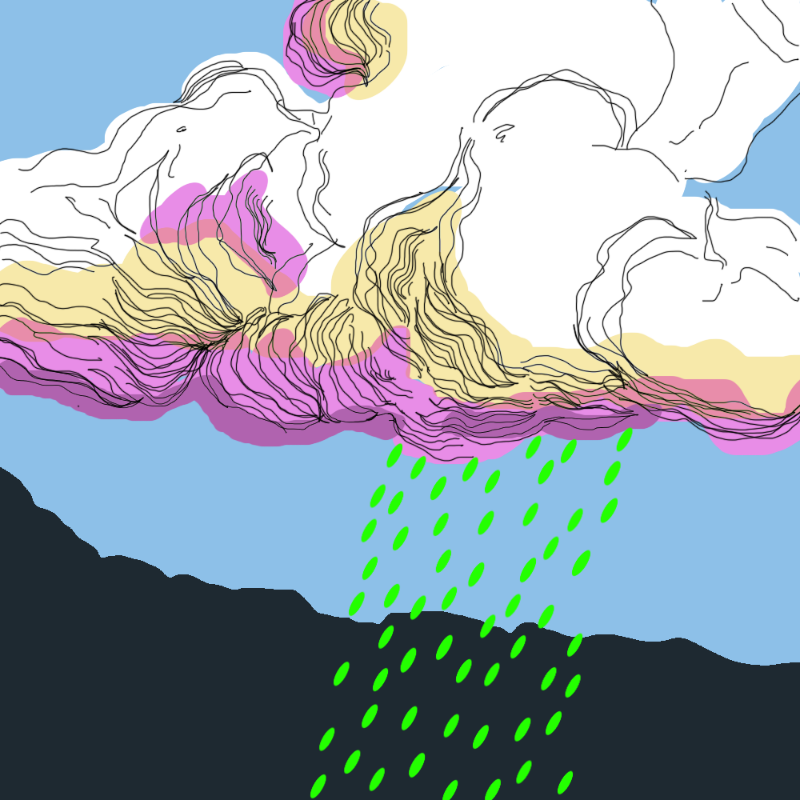 colorful rain #17 static token preview